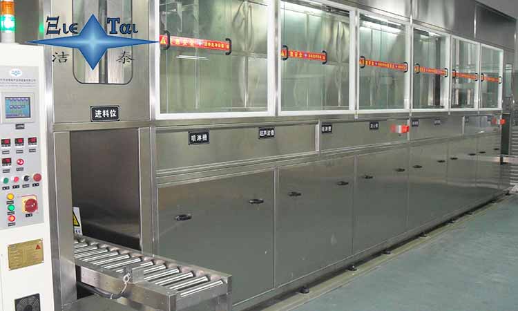 在平板玻璃加工中使用超聲波清洗機(jī)清洗1